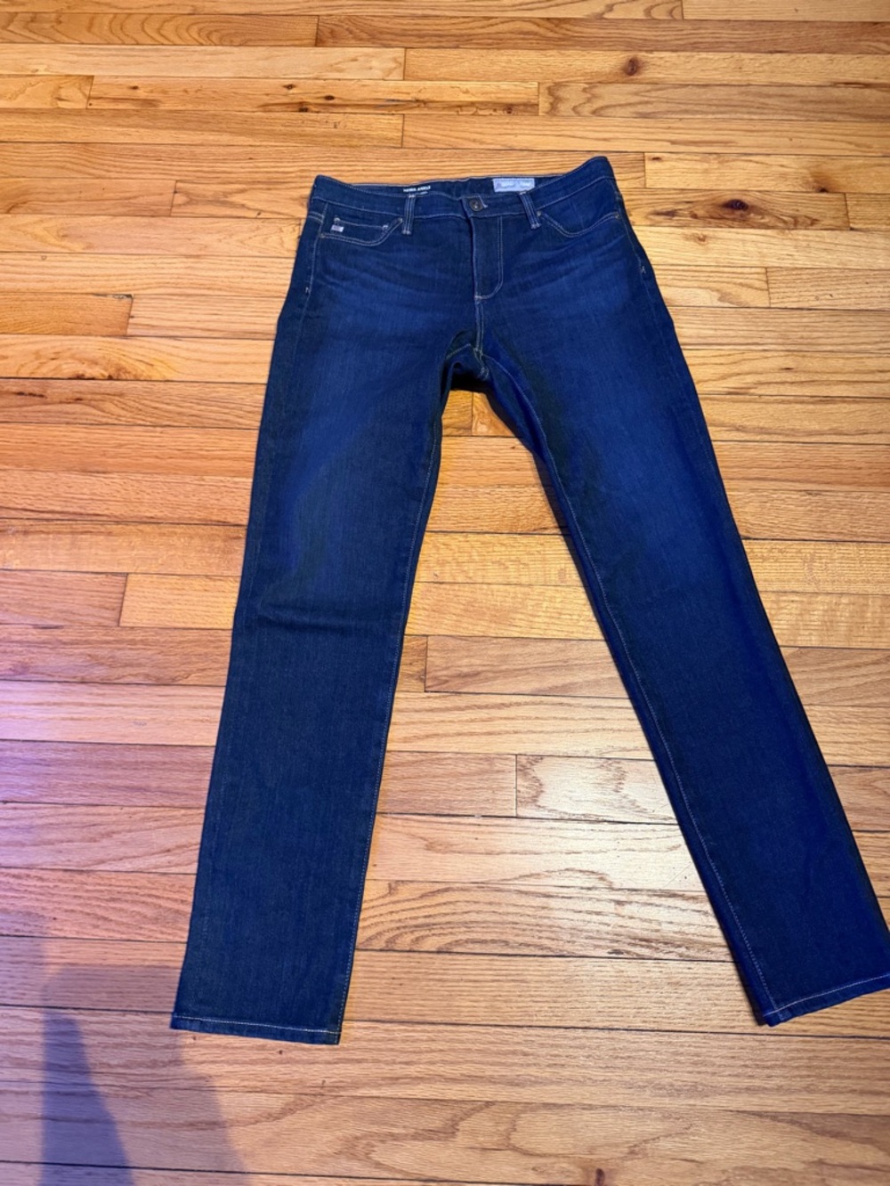 AG Adriano Goldschmied Prima Ankle cigarette contour 360 cotton Sz 27 skinny